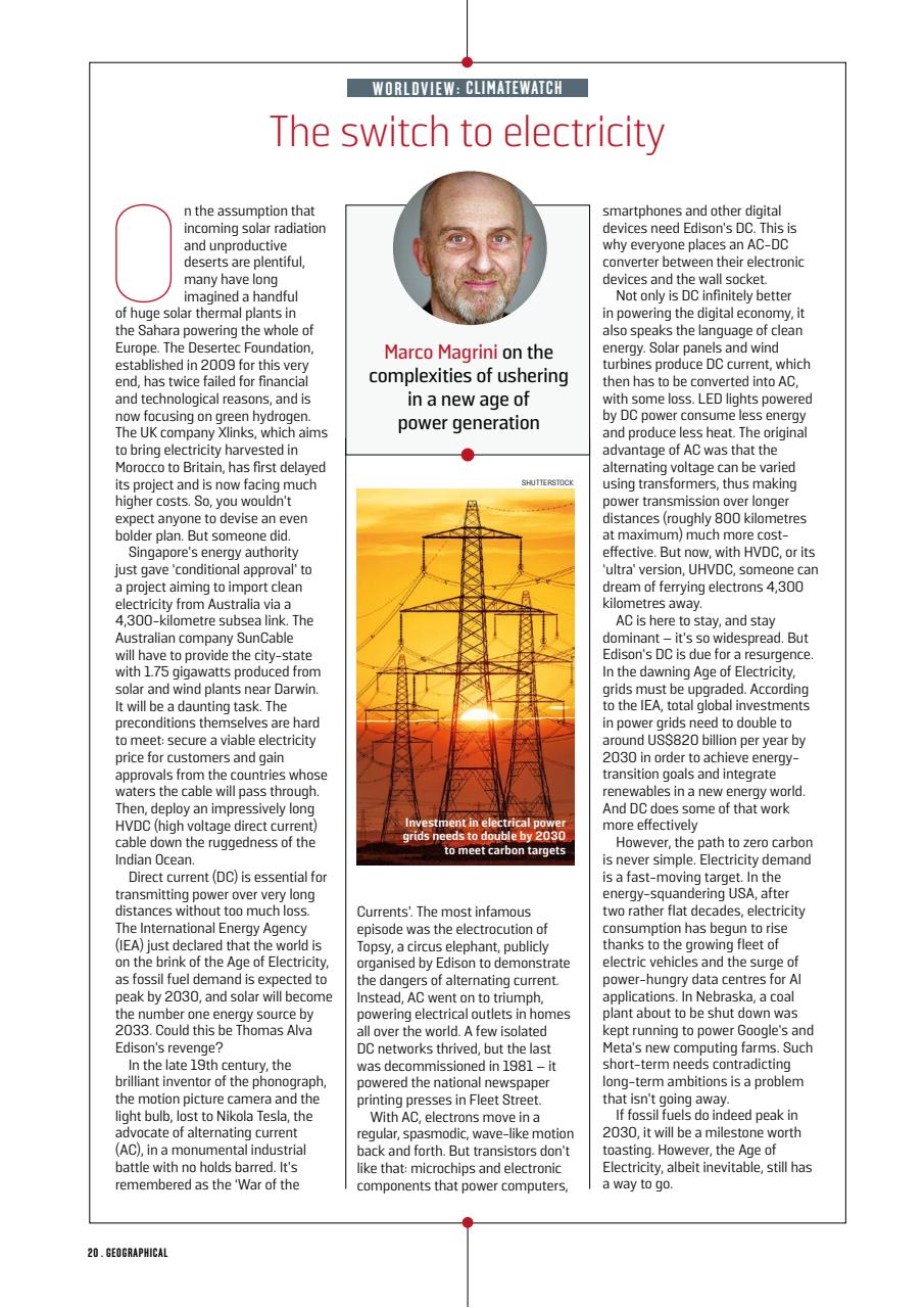 Geographical Preview Pages