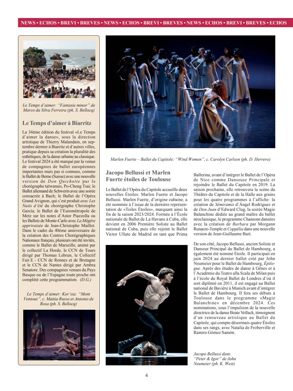 BALLET2000 Édition France Preview Pages