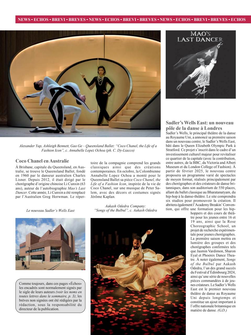 BALLET2000 Édition France Preview Pages