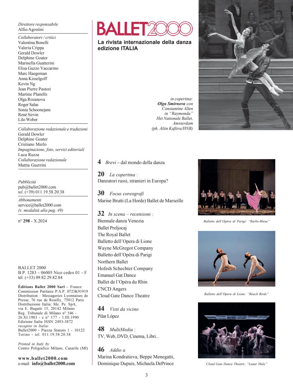 BALLET2000 Edizione Italia Preview Pages