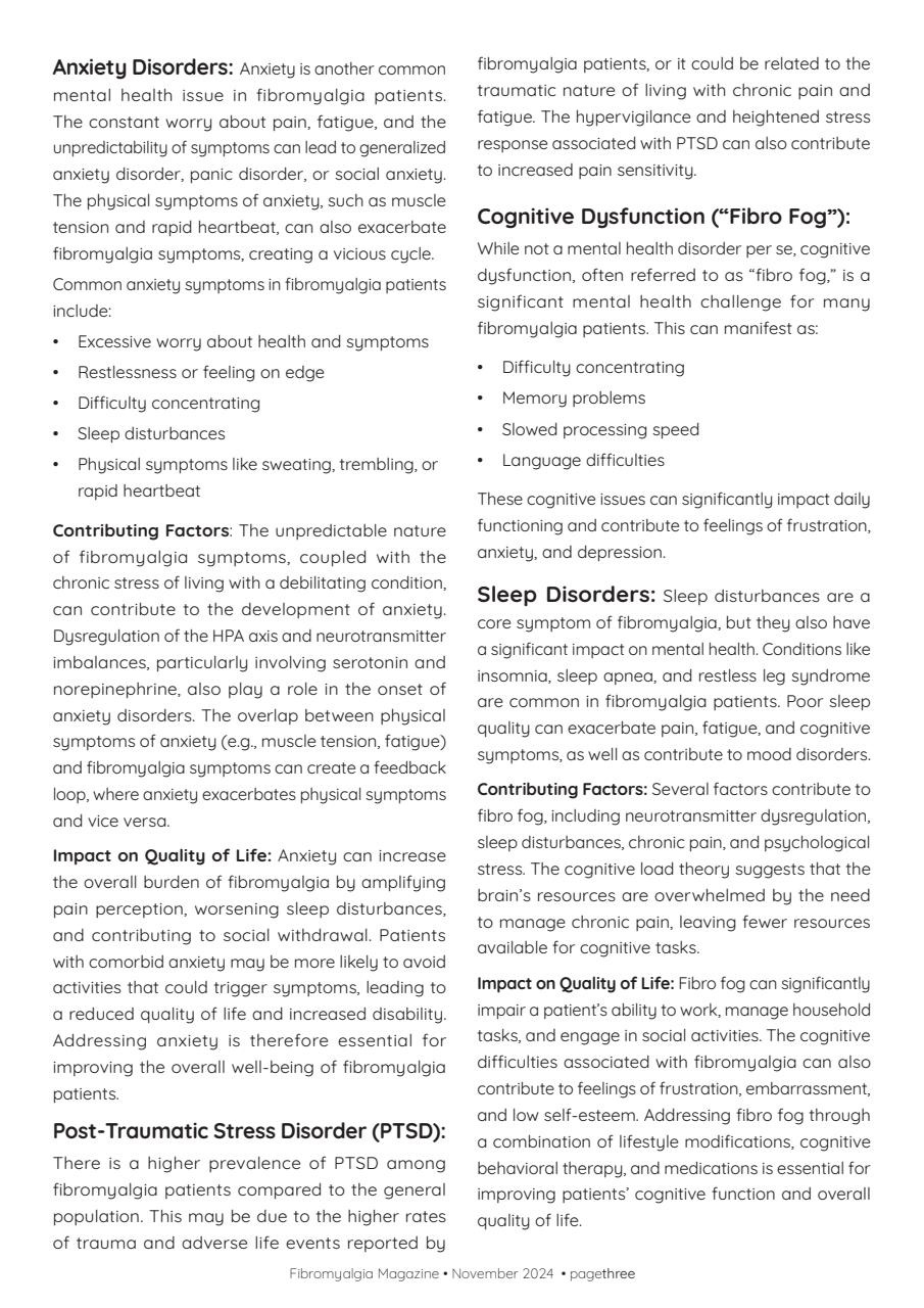 Fibromyalgia Magazine Preview Pages