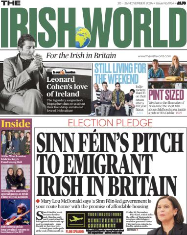 Irish World issue 1954