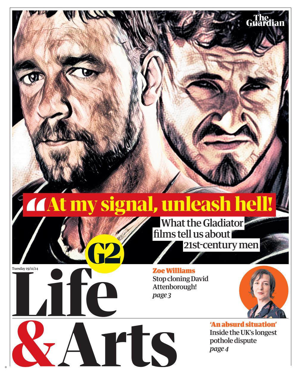 The Guardian Newspaper Preview Pages