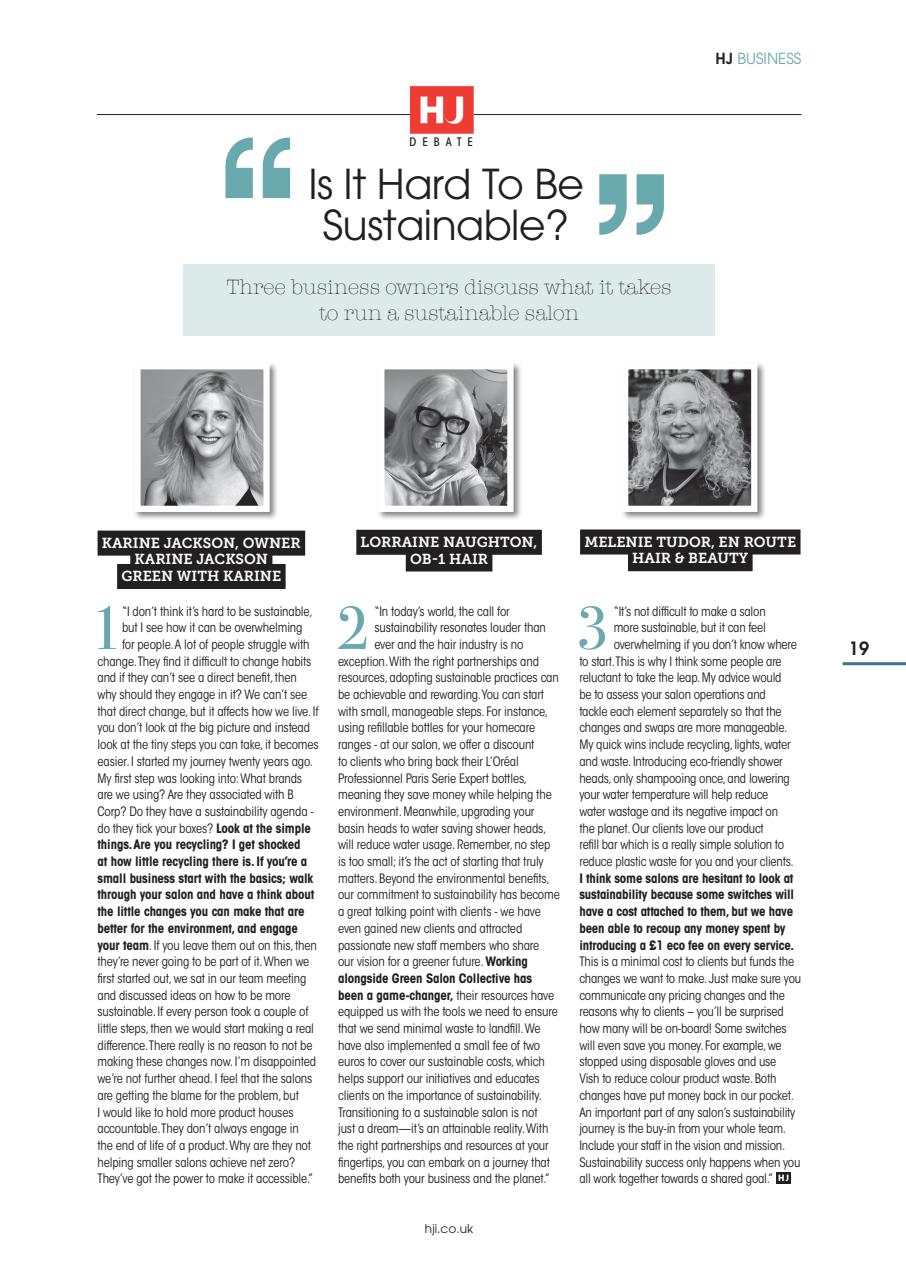 Hairdressers Journal Preview Pages