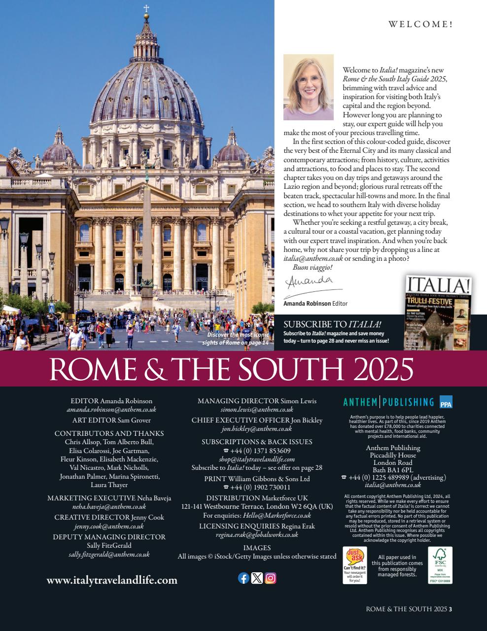 Italia! Guide Preview Pages