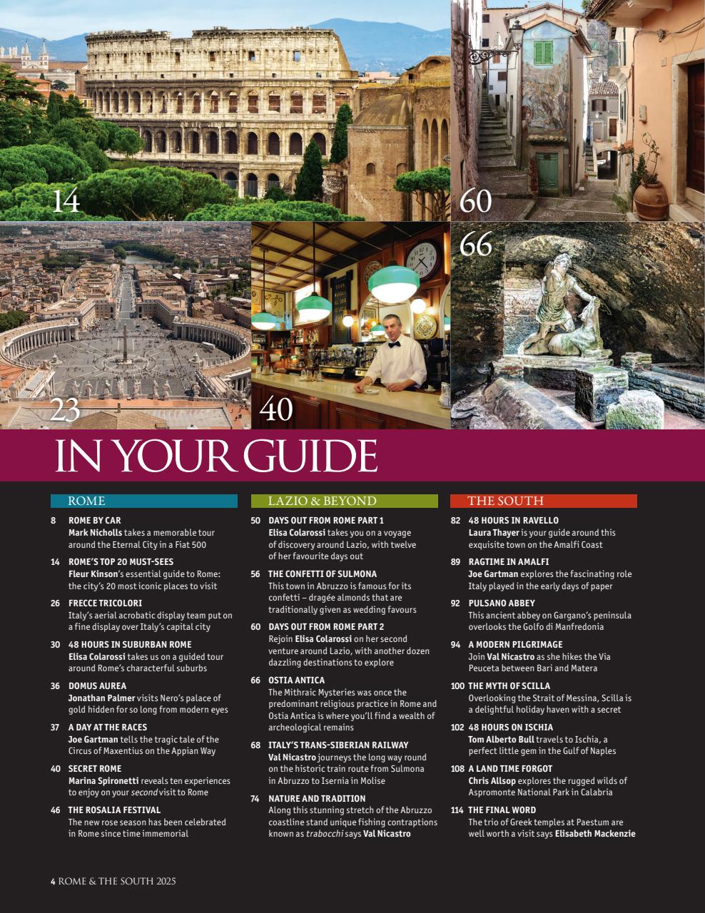 Italia! Guide Preview Pages