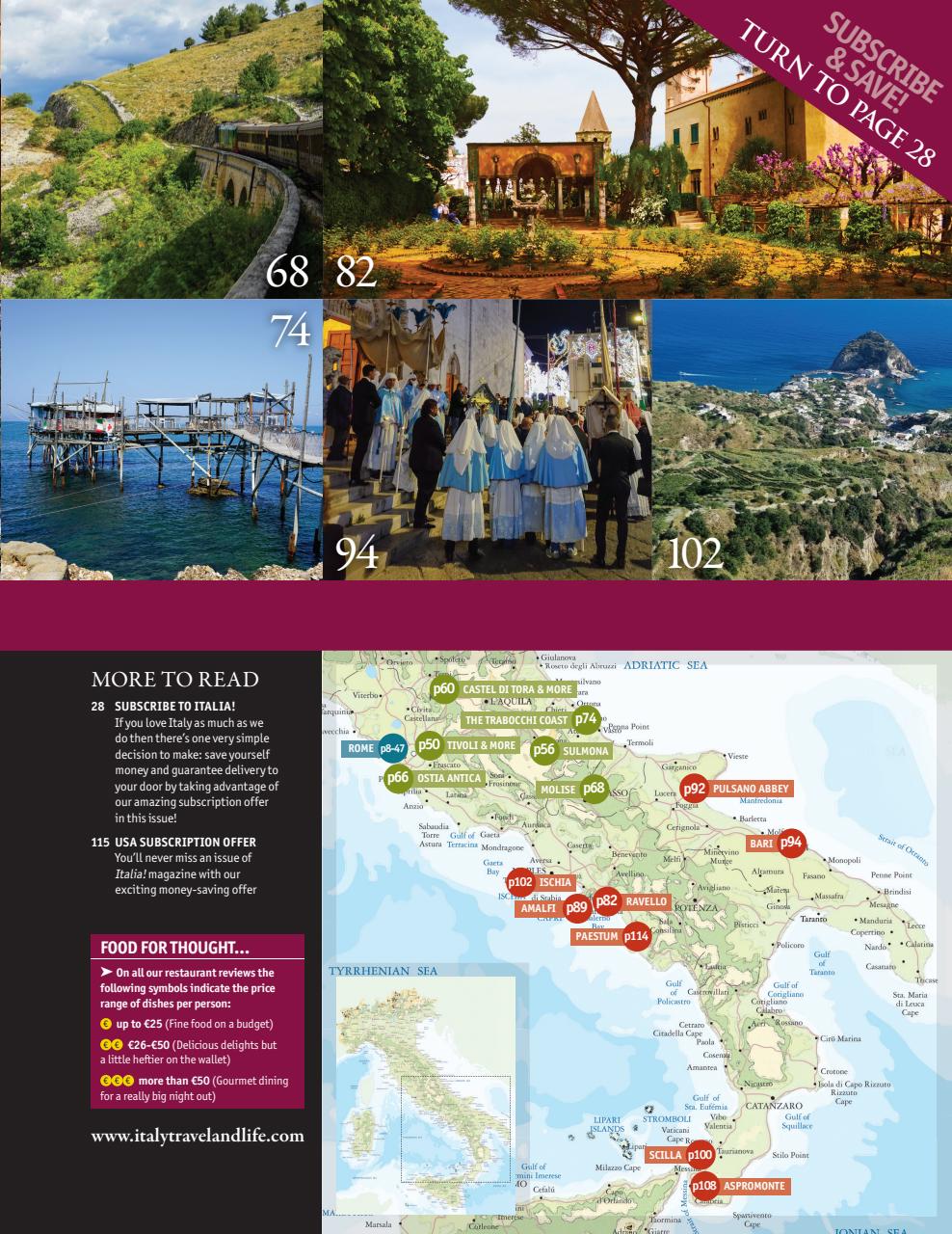 Italia! Guide Preview Pages