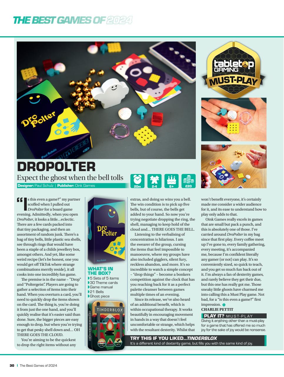 The Best Games Of… Preview Pages