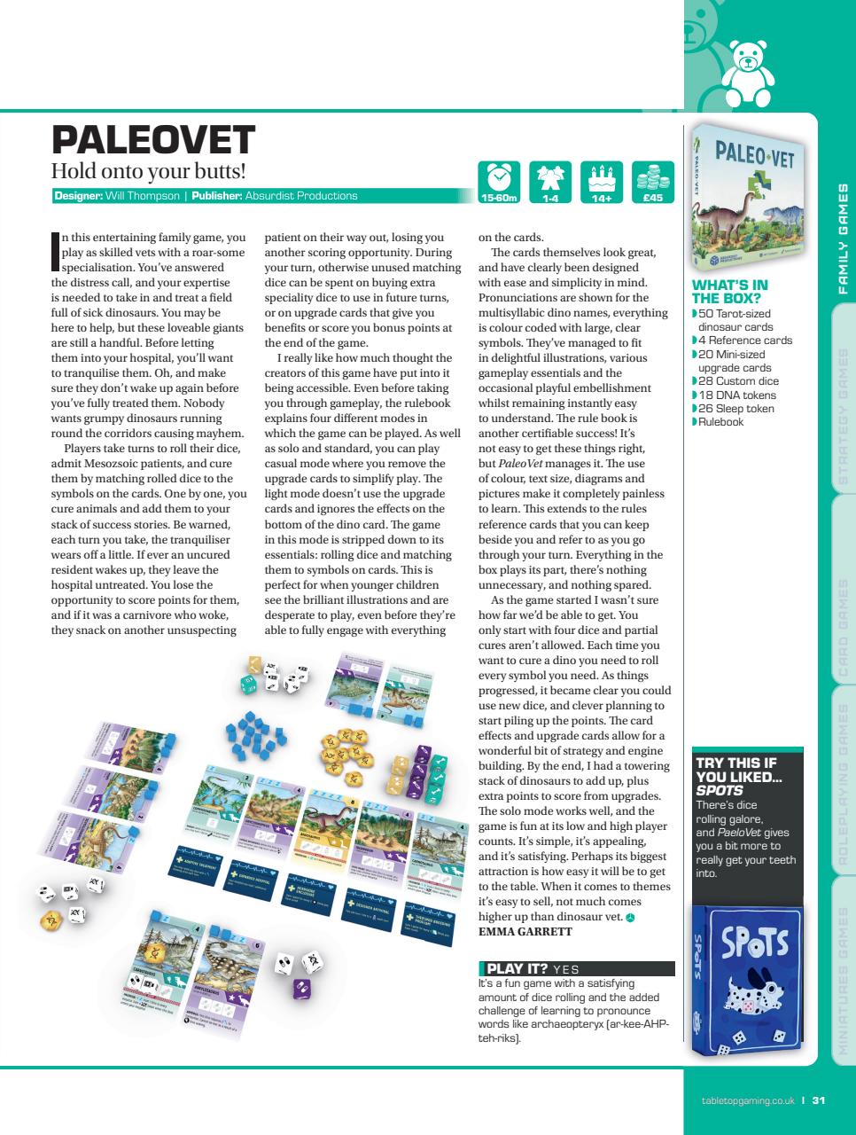 The Best Games Of… Preview Pages