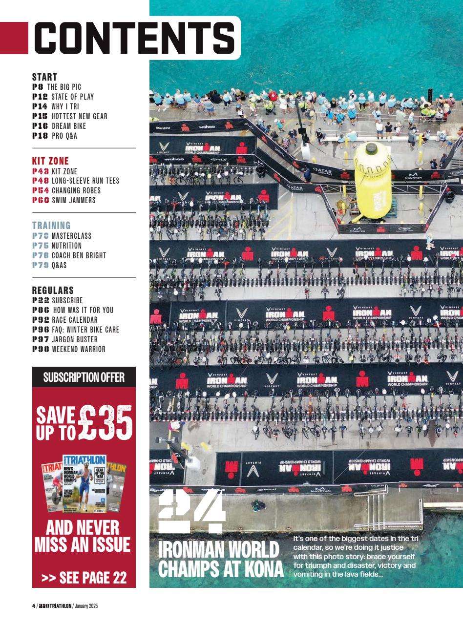 220 Triathlon Magazine Preview Pages