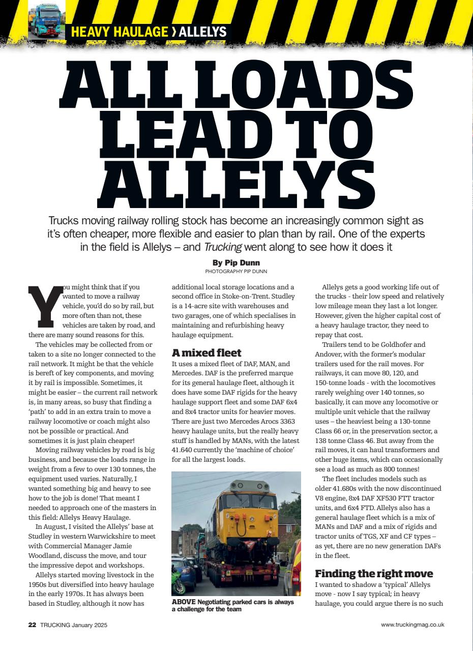 Trucking Magazine Preview Pages