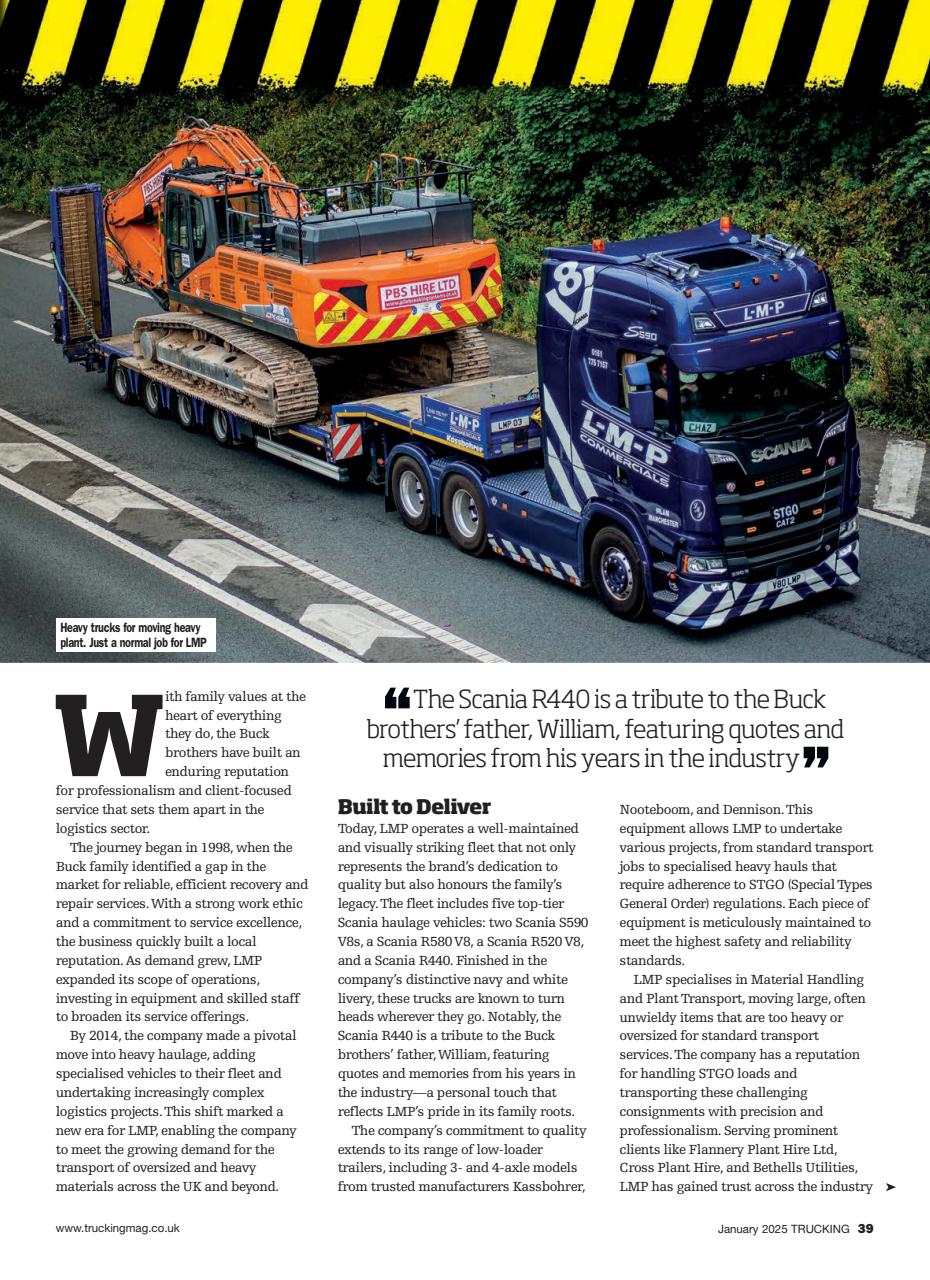 Trucking Magazine Preview Pages