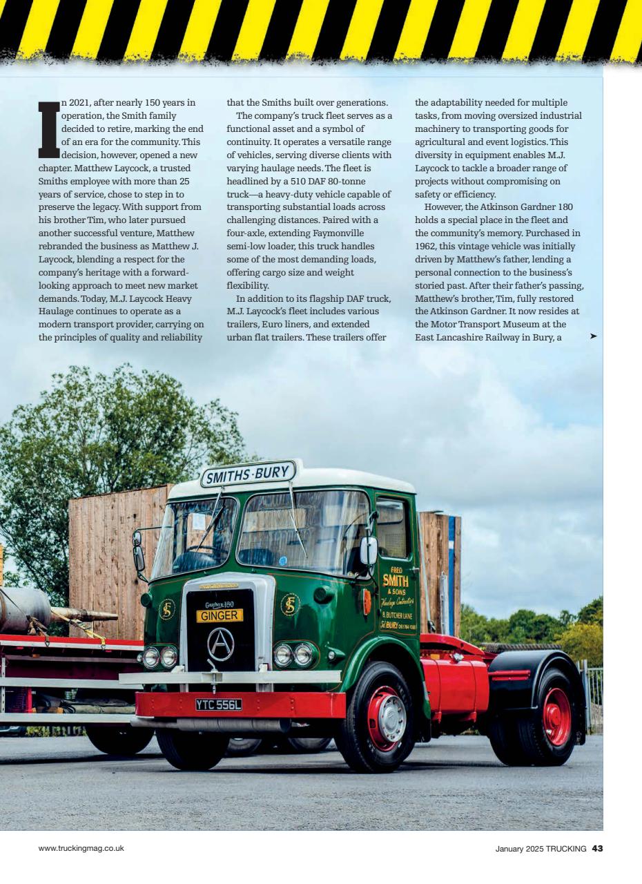 Trucking Magazine Preview Pages