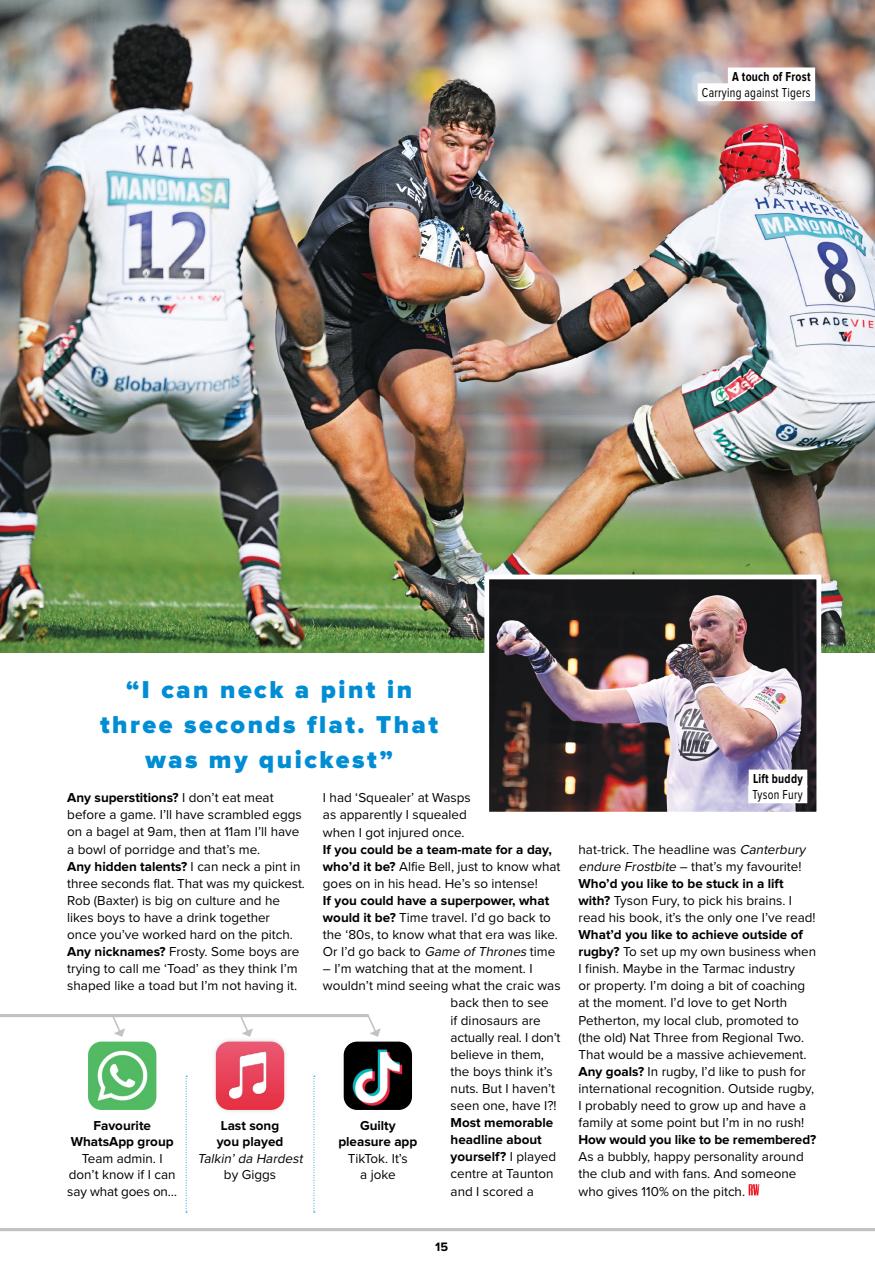 Rugby World Preview Pages