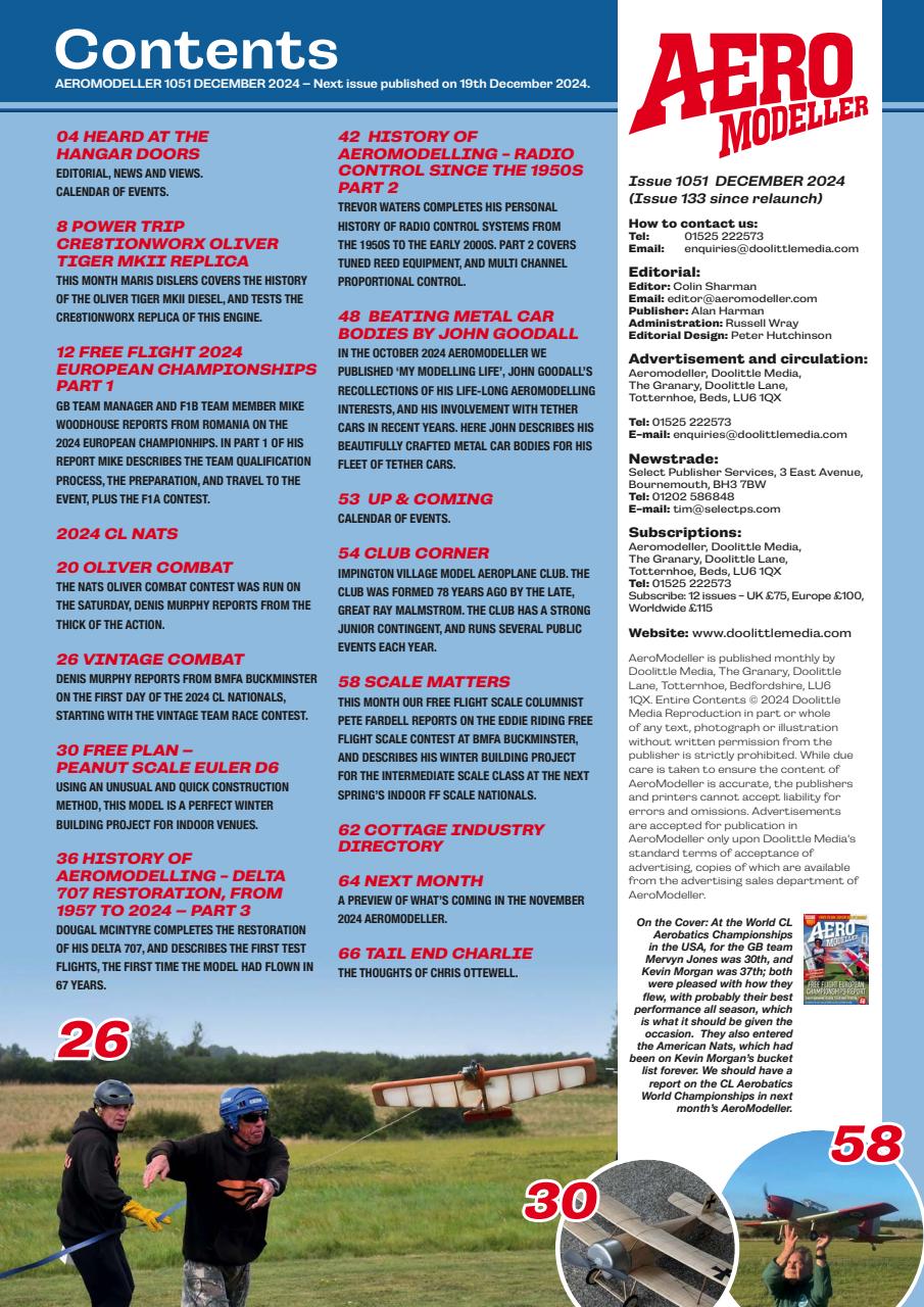 AeroModeller Preview Pages