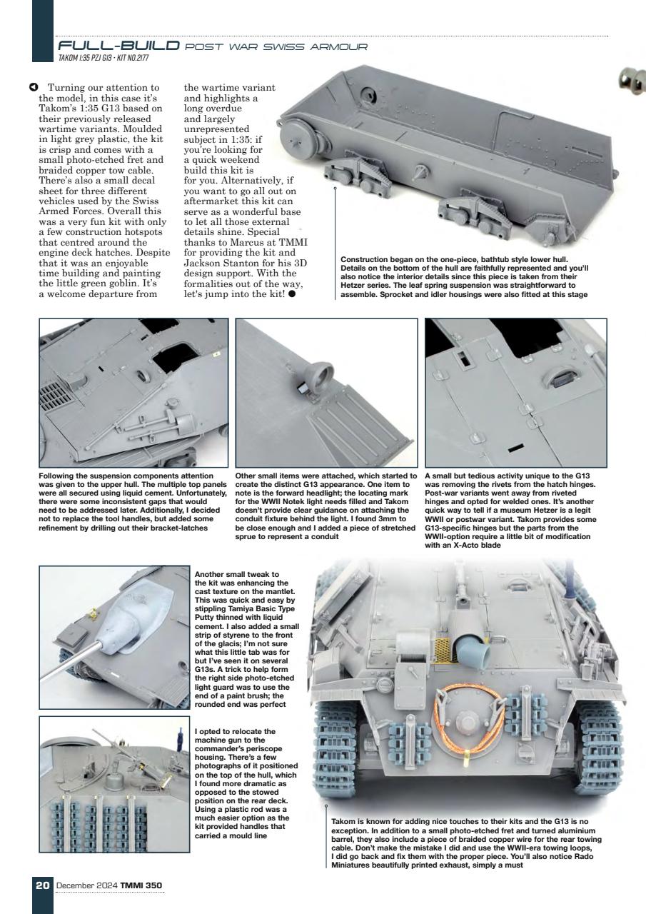 Tamiya Model Magazine Preview Pages