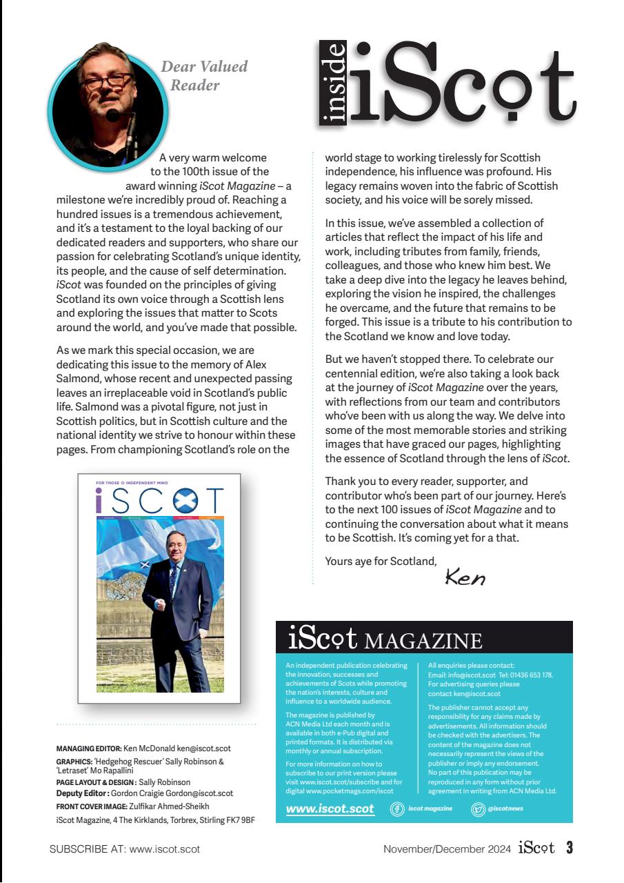 iScot Magazine Preview Pages