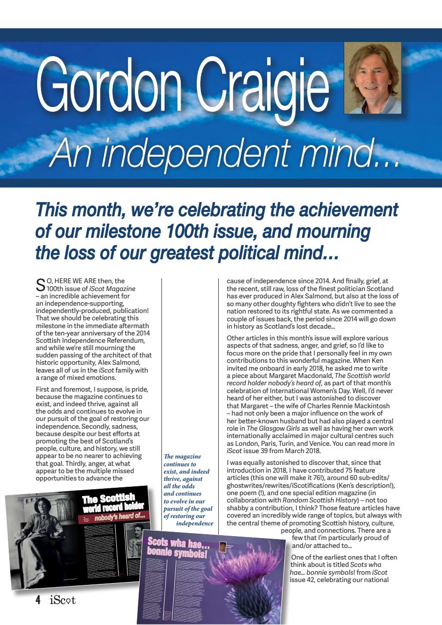 iScot Magazine Preview Pages