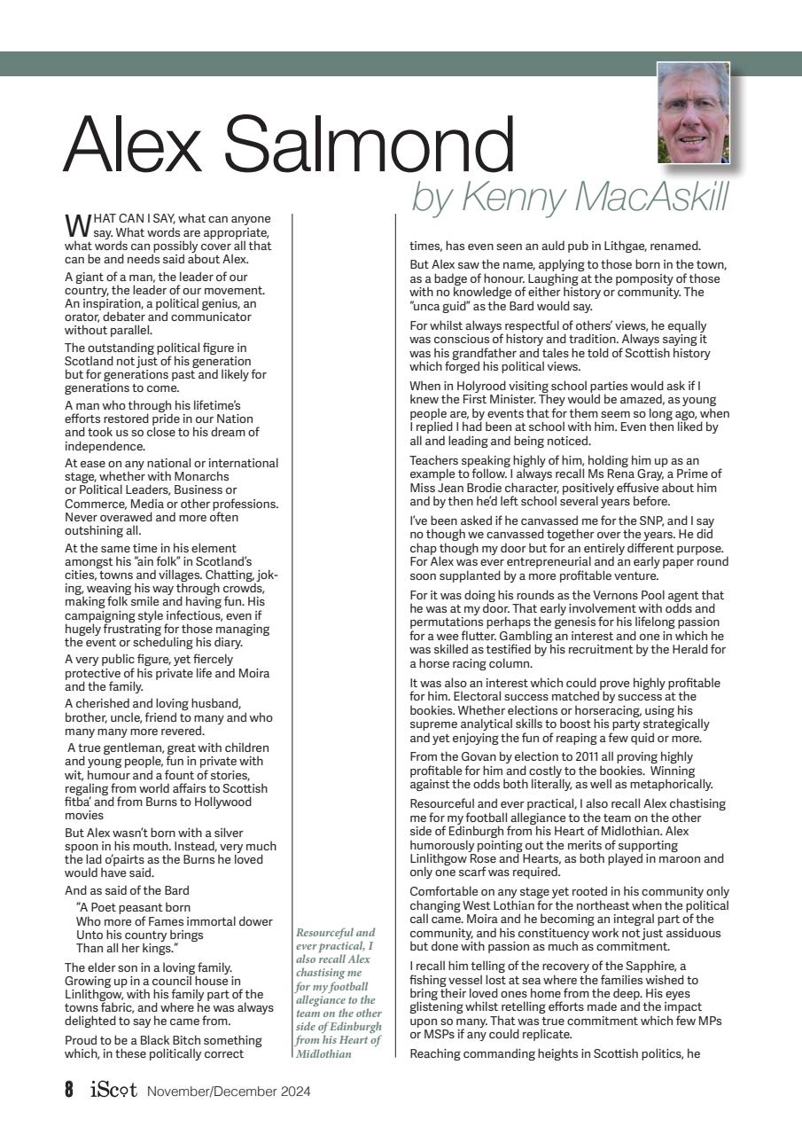 iScot Magazine Preview Pages