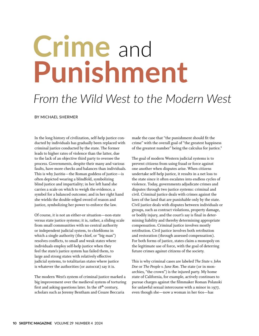 Skeptic Preview Pages