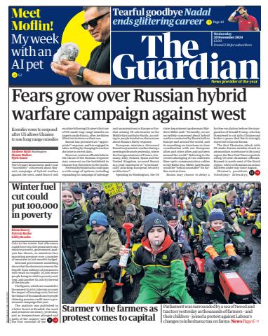 The Guardian Newspaper issue Wednesday, 20 November 2024