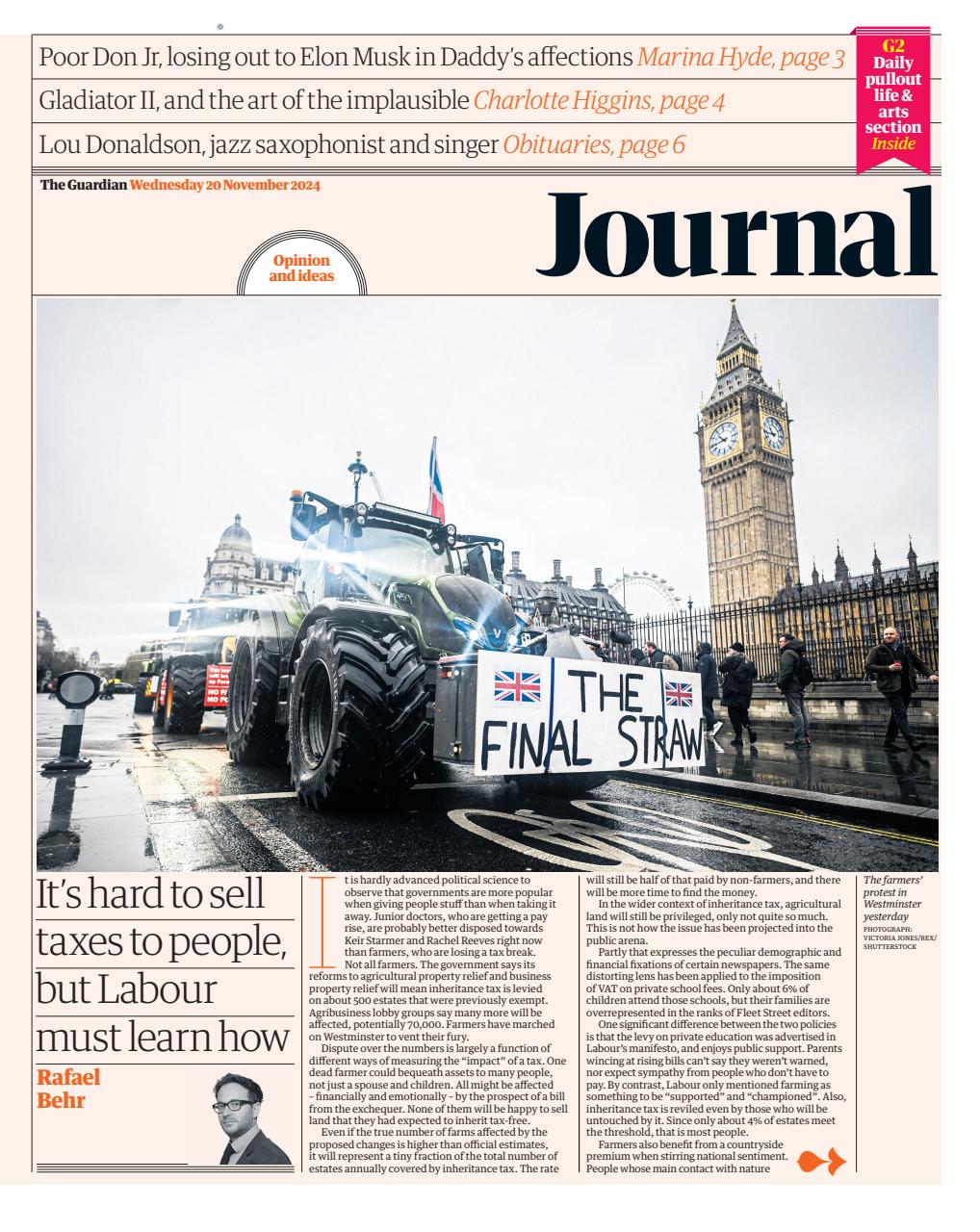 The Guardian Newspaper Preview Pages