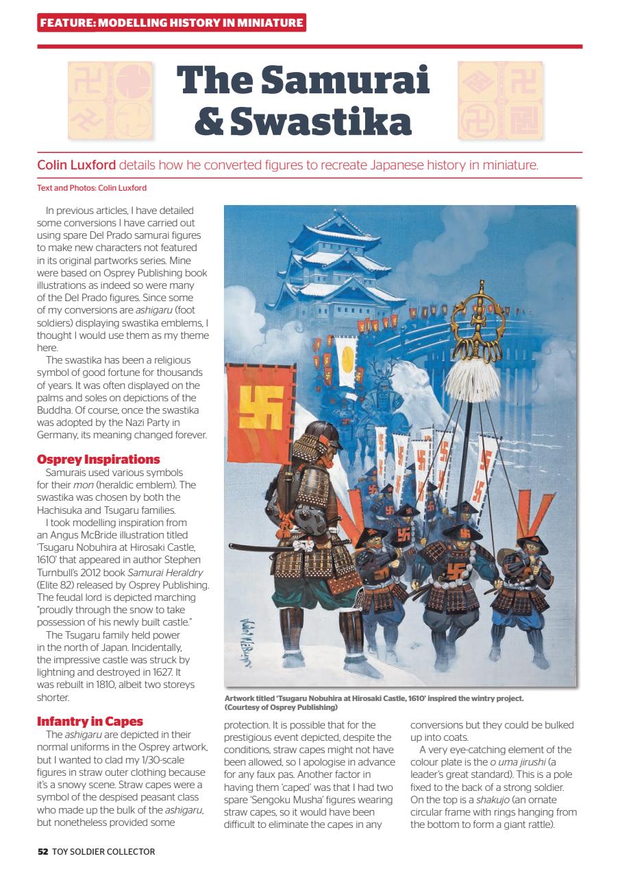 Toy Soldier Collector and Historical Figures Preview Pages