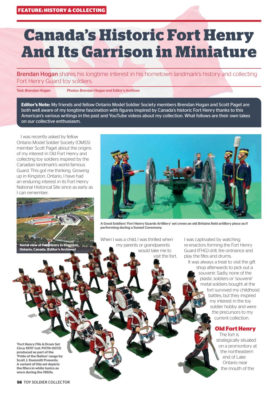 Toy Soldier Collector and Historical Figures Preview Pages