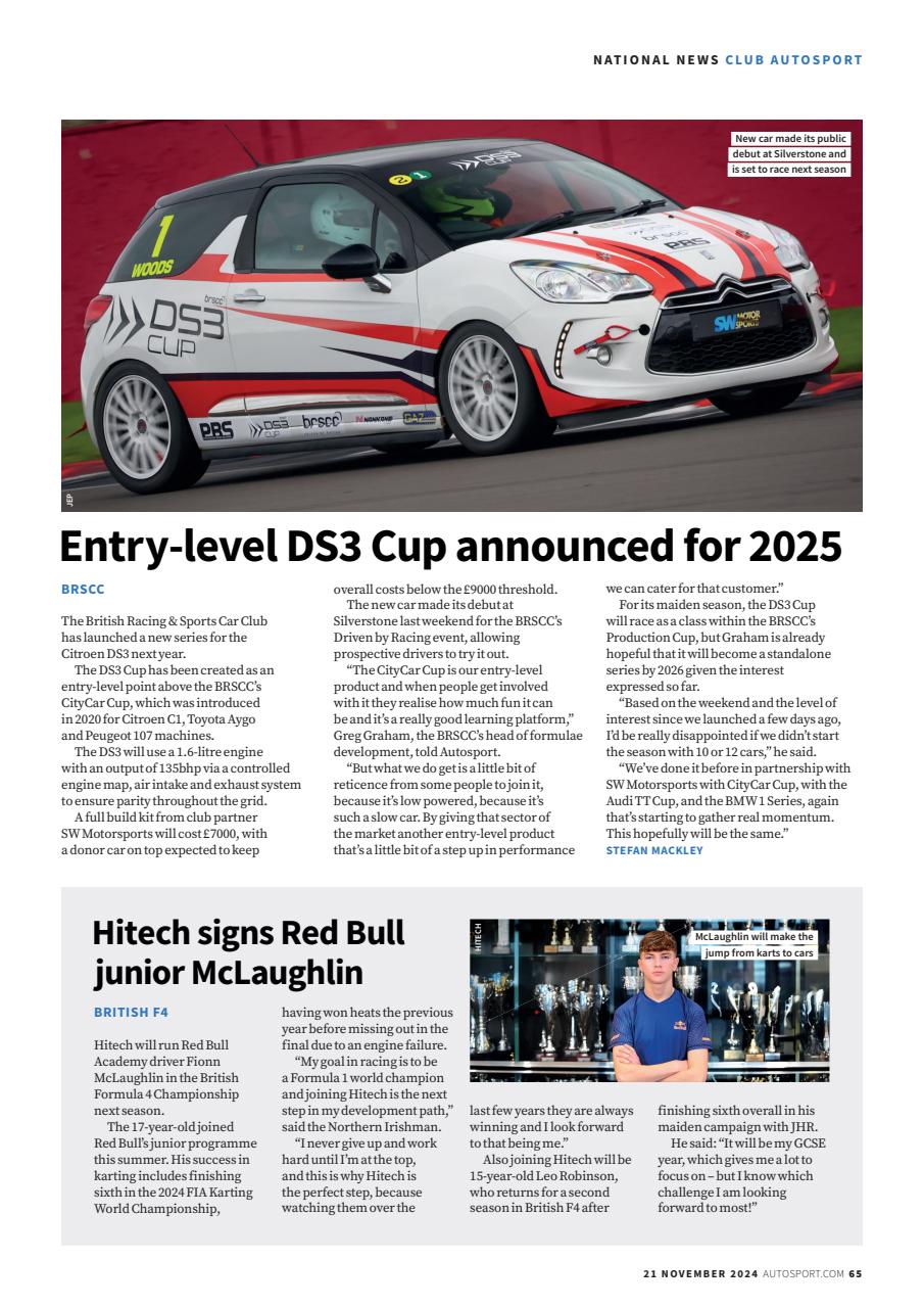 Autosport Preview Pages