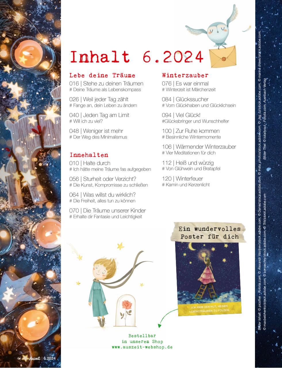 Auszeit Preview Pages