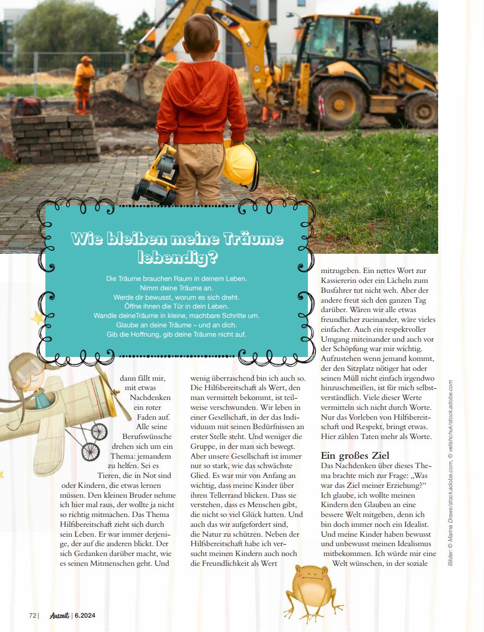 Auszeit Preview Pages