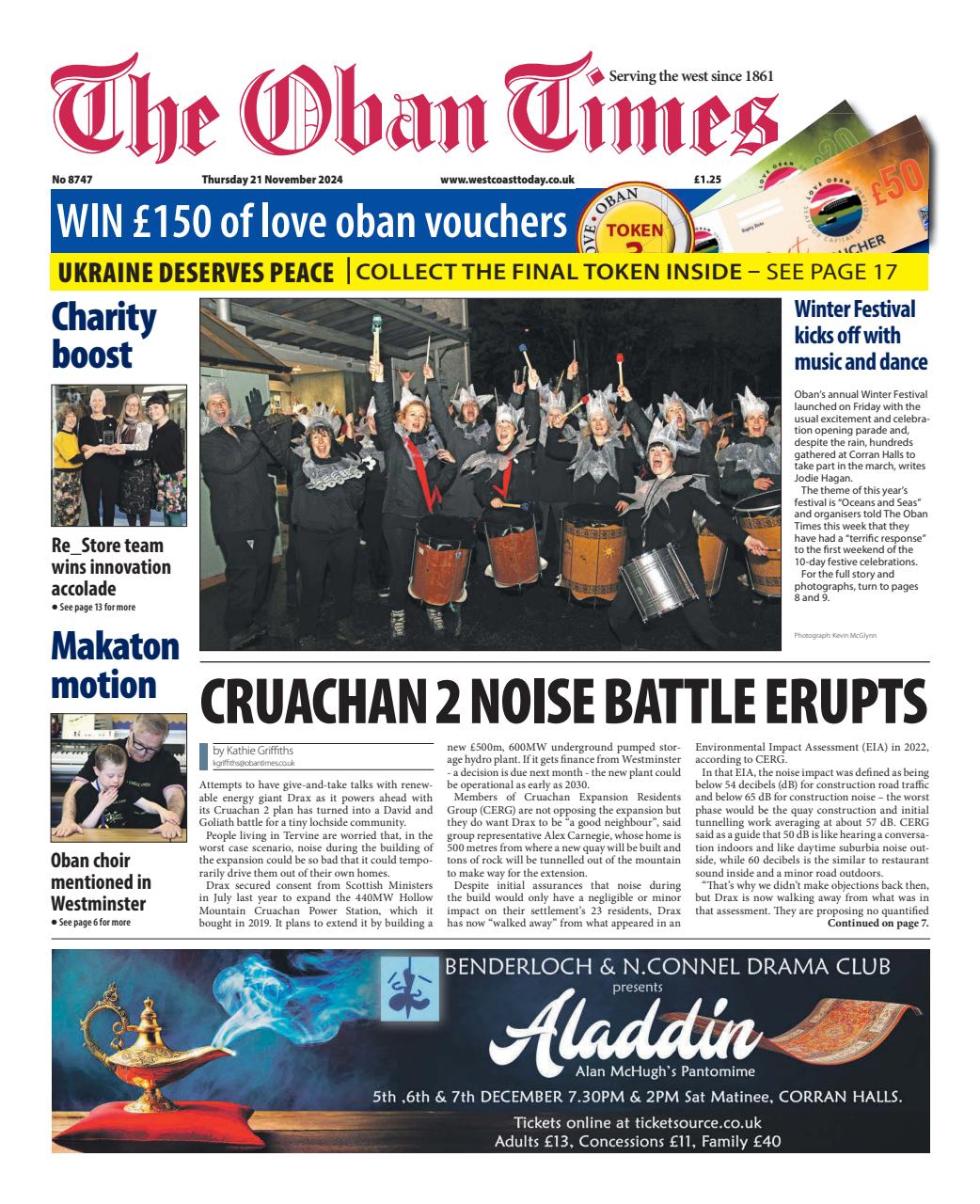 The Oban Times & Lochaber Times Preview Pages