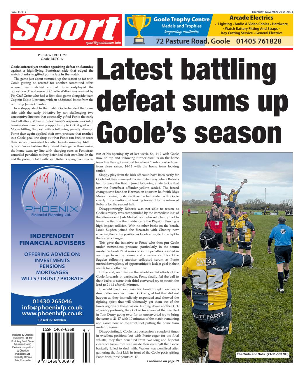 Goole Times Preview Pages