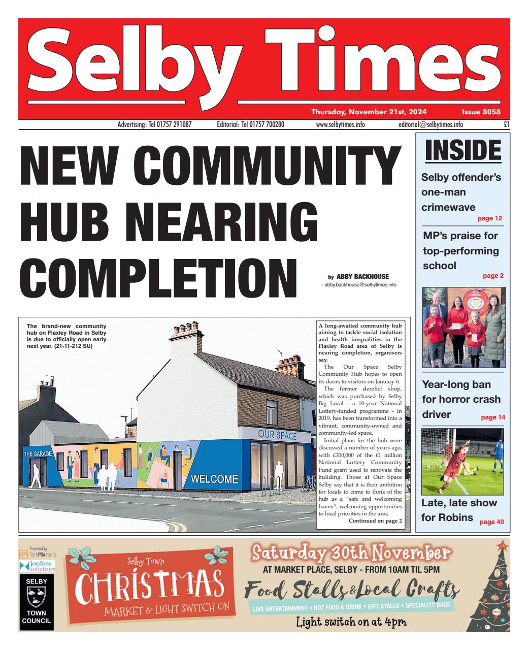 Selby Times Preview Pages