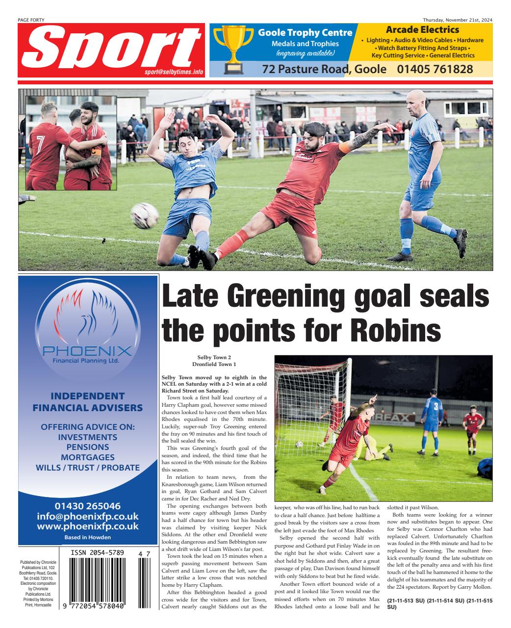 Selby Times Preview Pages