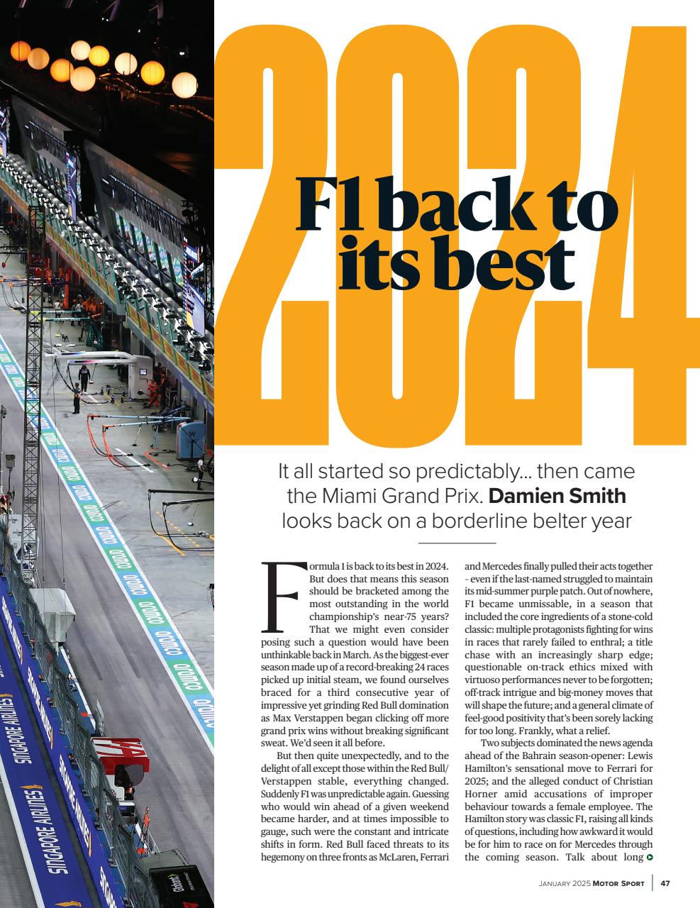 Motor Sport Magazine Preview Pages