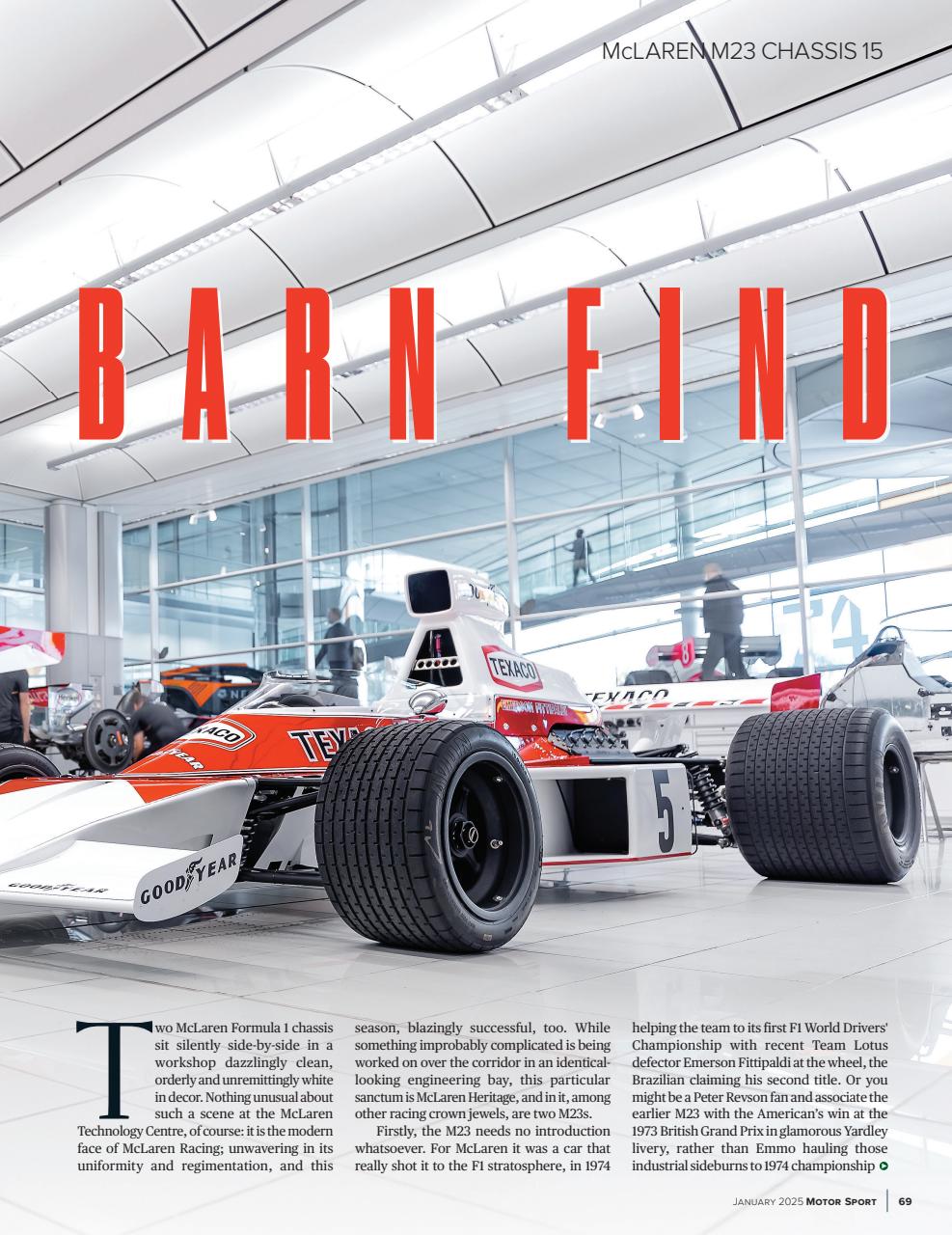 Motor Sport Magazine Preview Pages