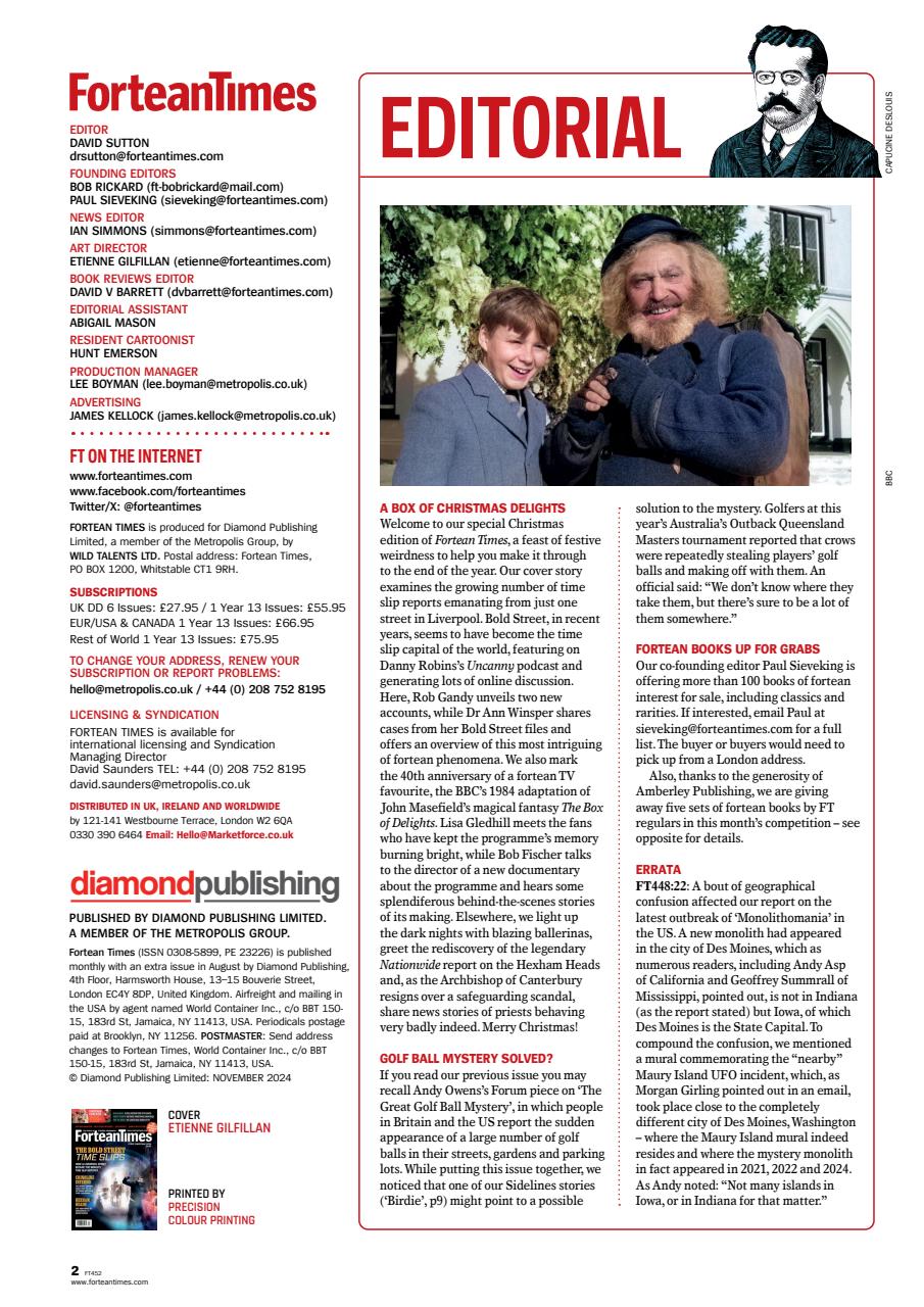 Fortean Times Preview Pages