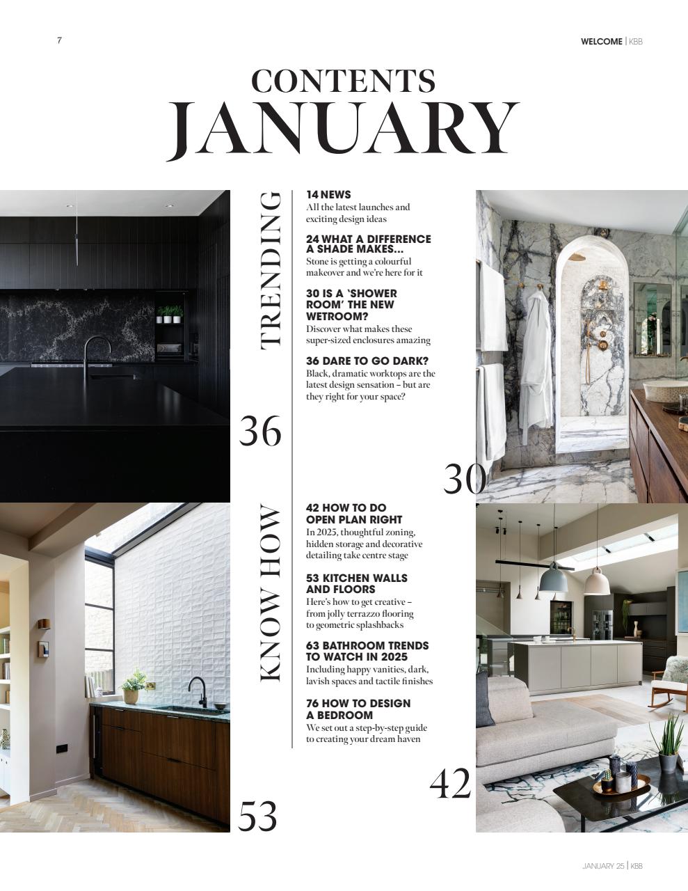 Kitchens Bedrooms & Bathrooms magazine Preview Pages
