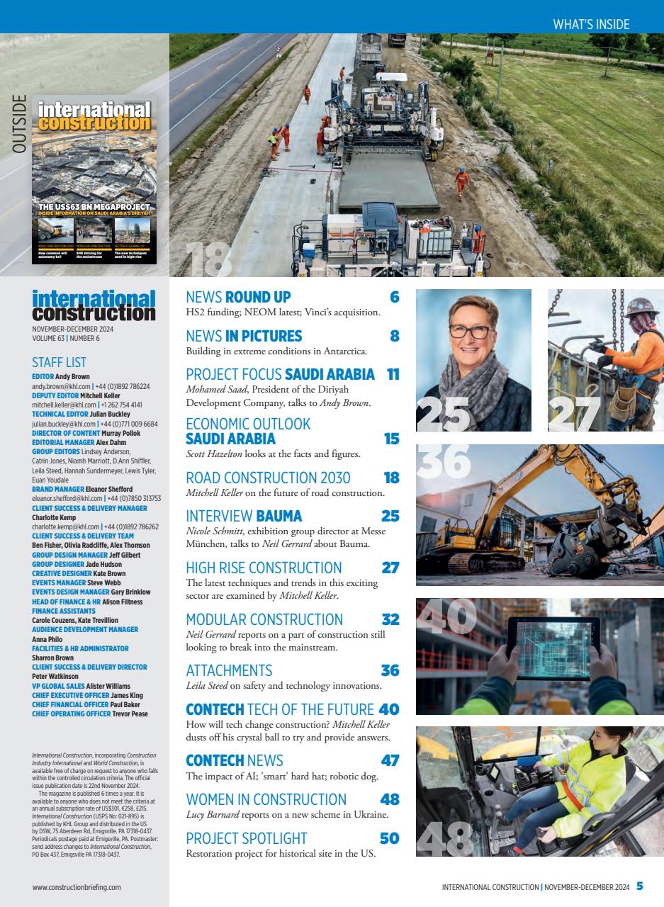 International Construction Preview Pages