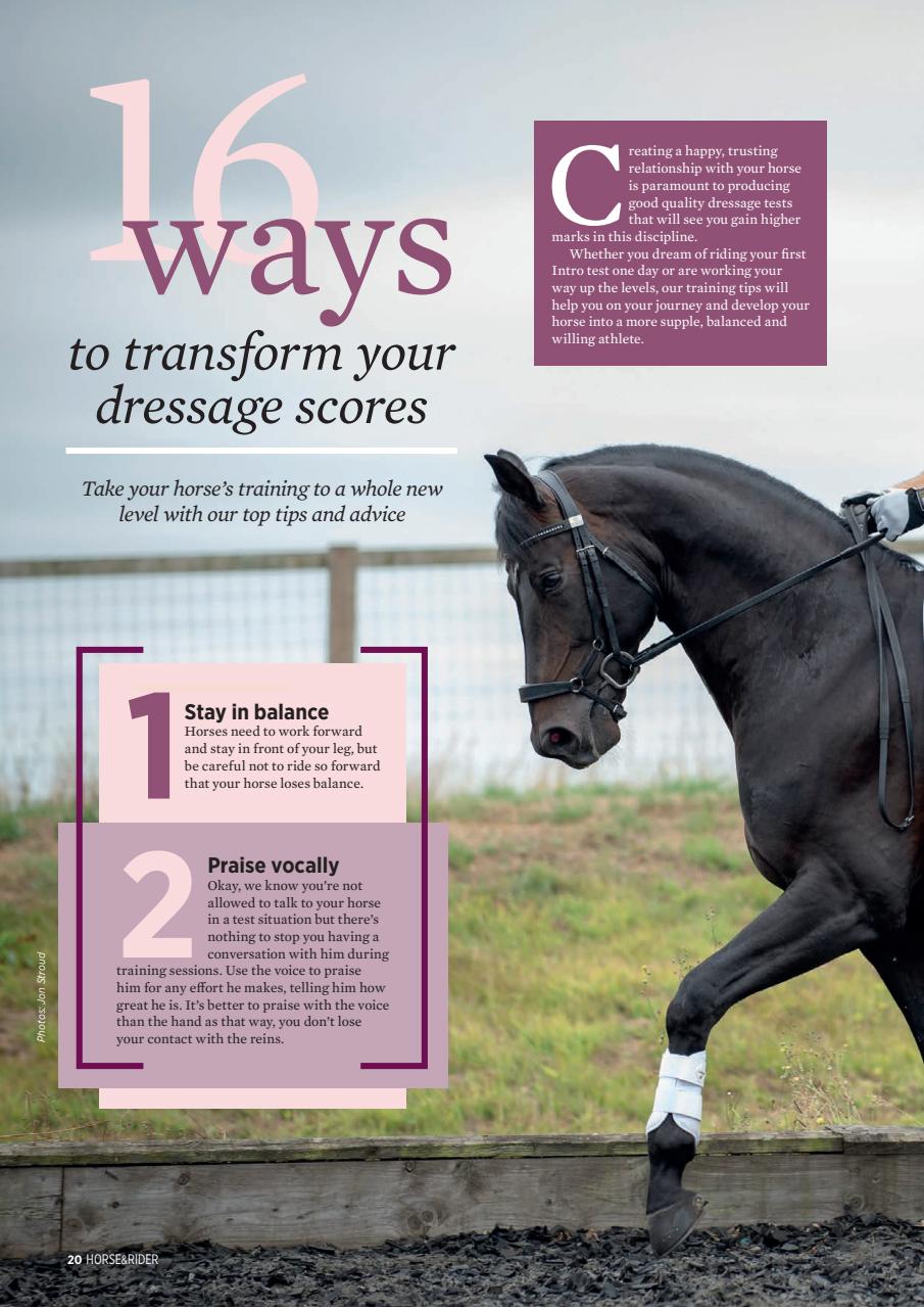 Horse&Rider Magazine - UK equestrian magazine for Horse and Rider Preview Pages