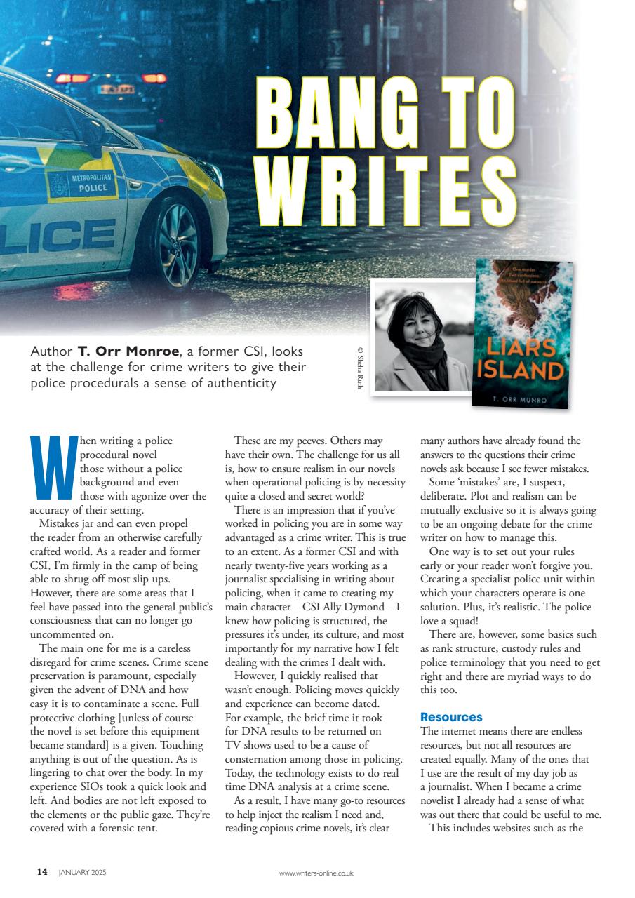 Writing Magazine Preview Pages