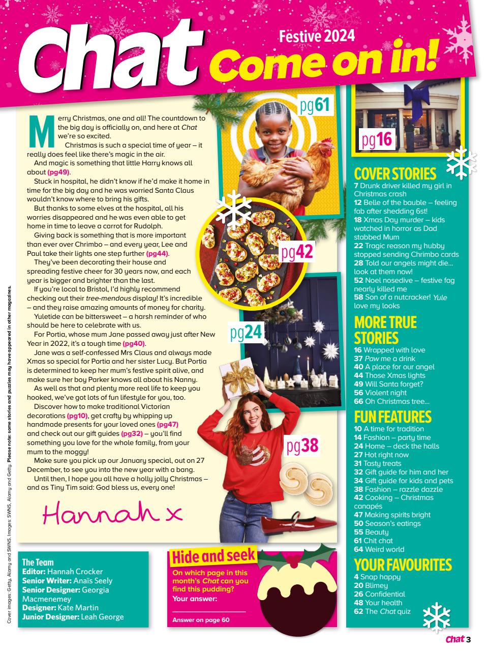 Chat Specials Preview Pages