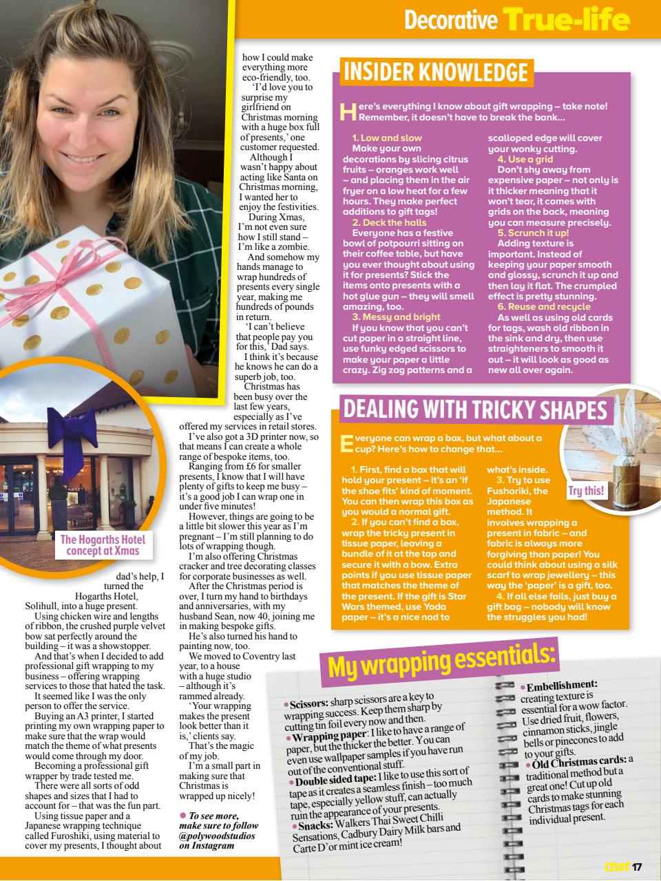 Chat Specials Preview Pages