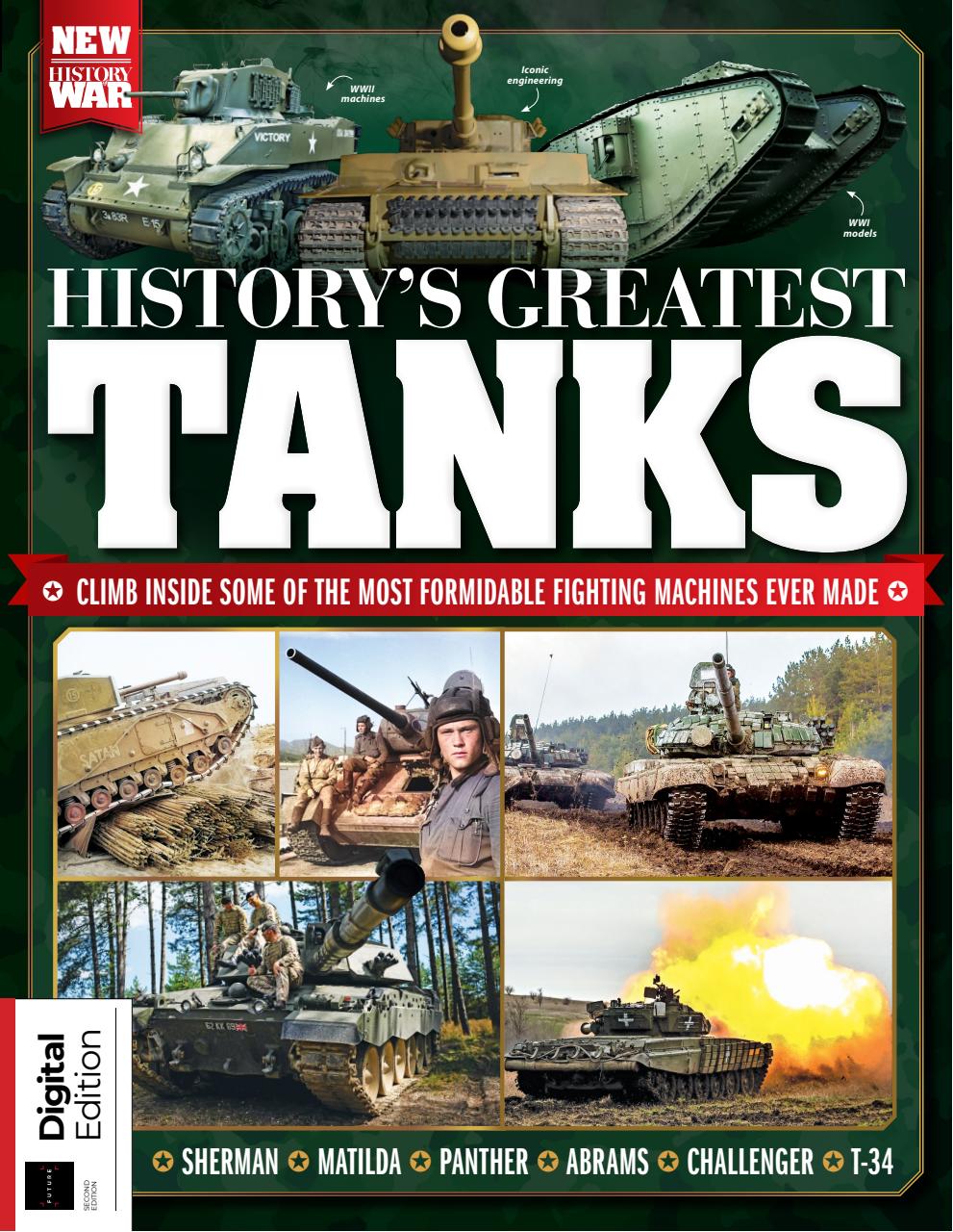 History of War Bookazine Preview Pages