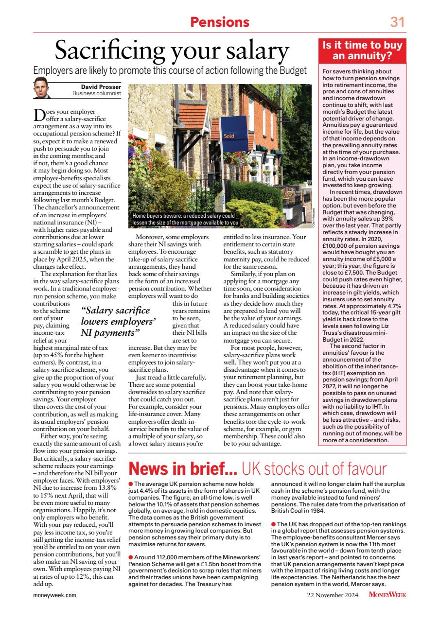 MoneyWeek Preview Pages