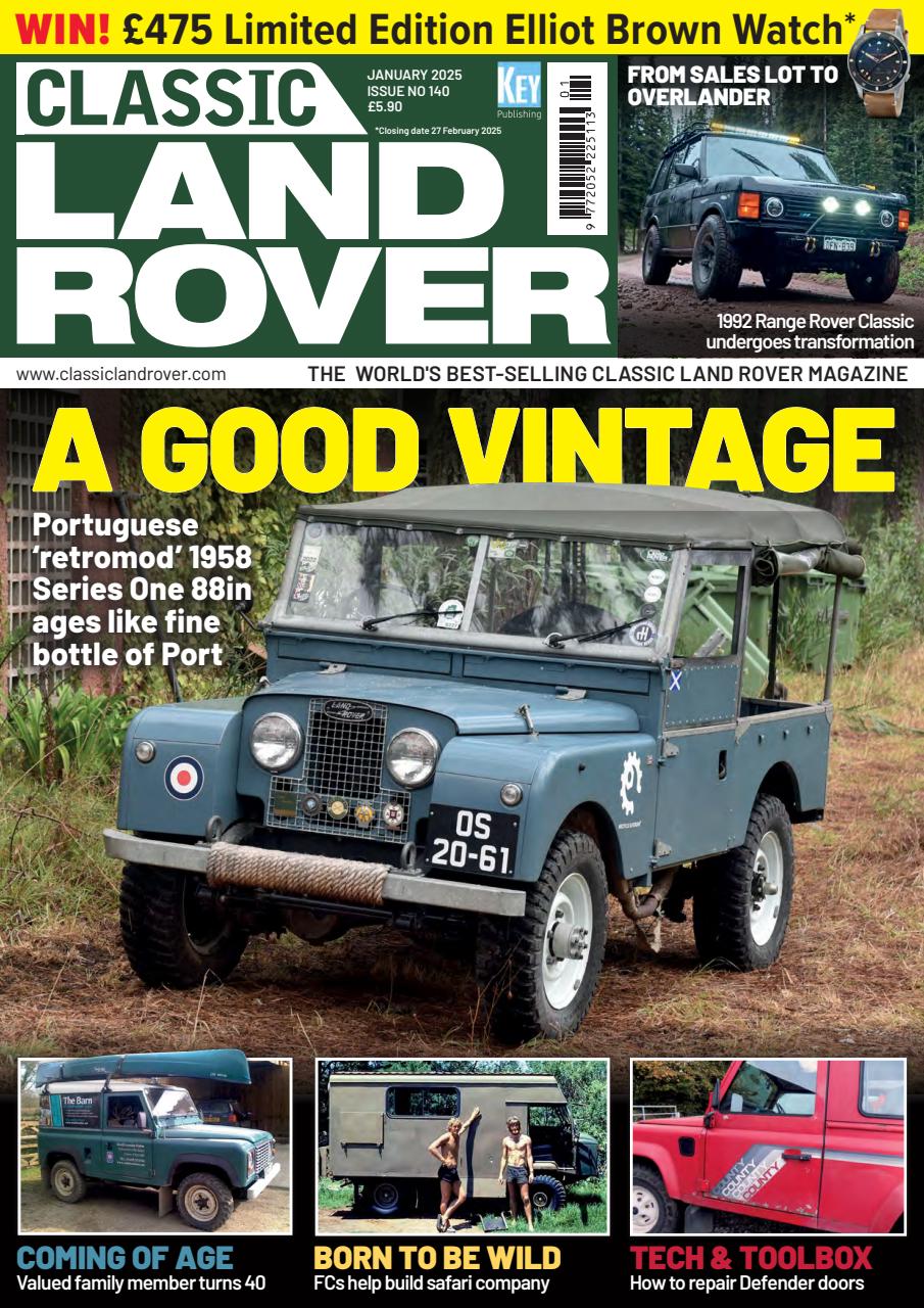 Classic Land Rover Magazine Preview Pages