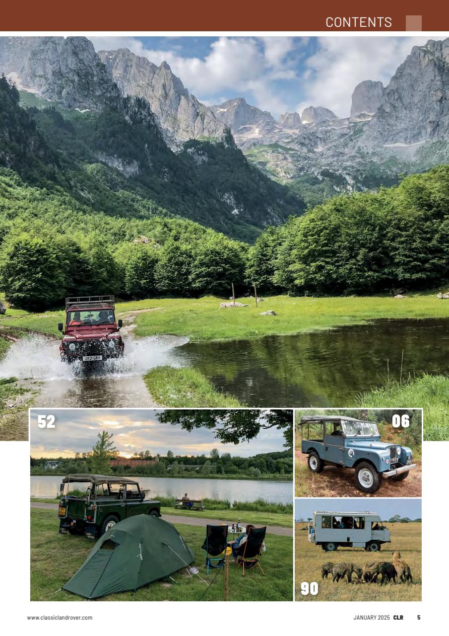 Classic Land Rover Magazine Preview Pages