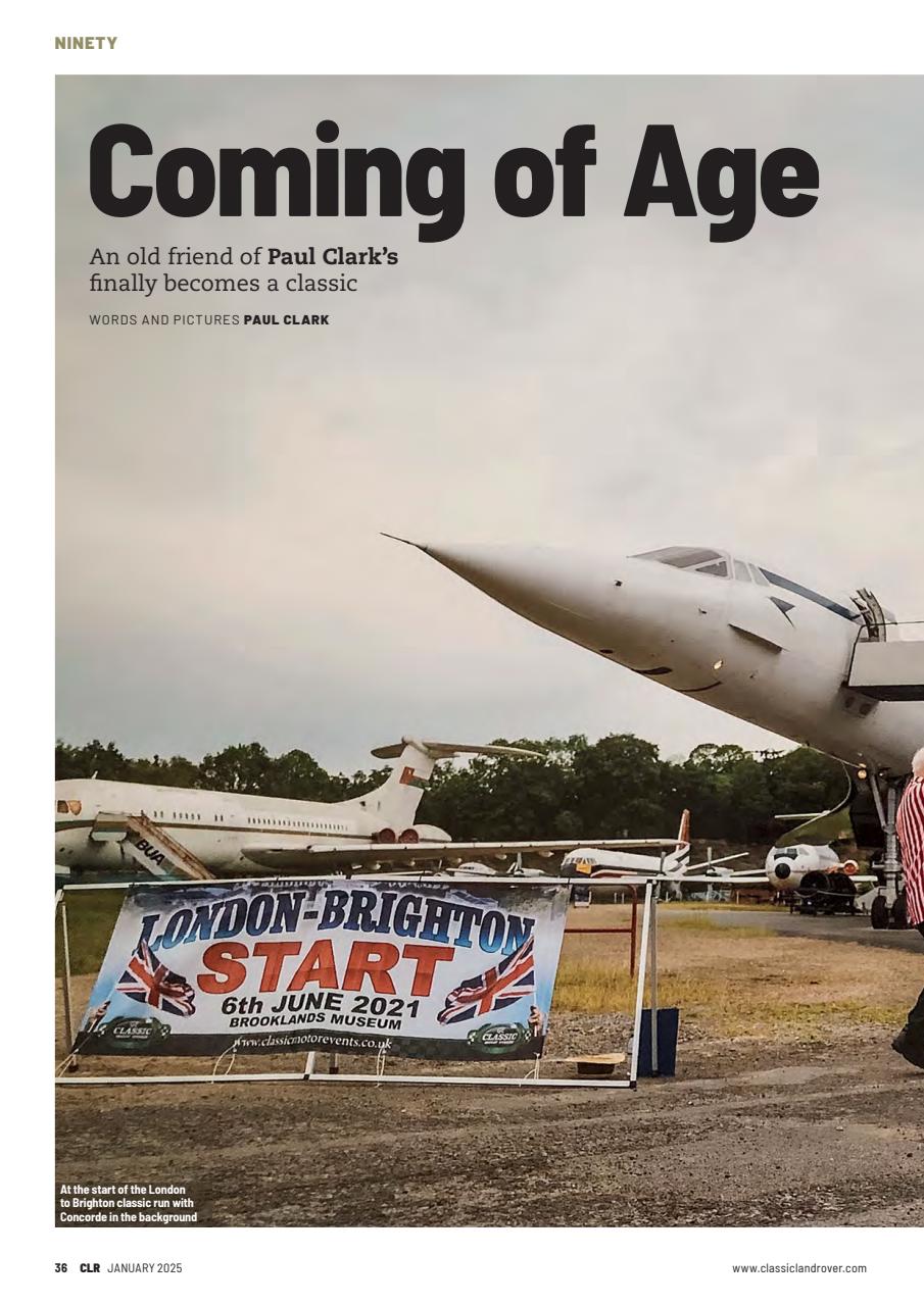 Classic Land Rover Magazine Preview Pages