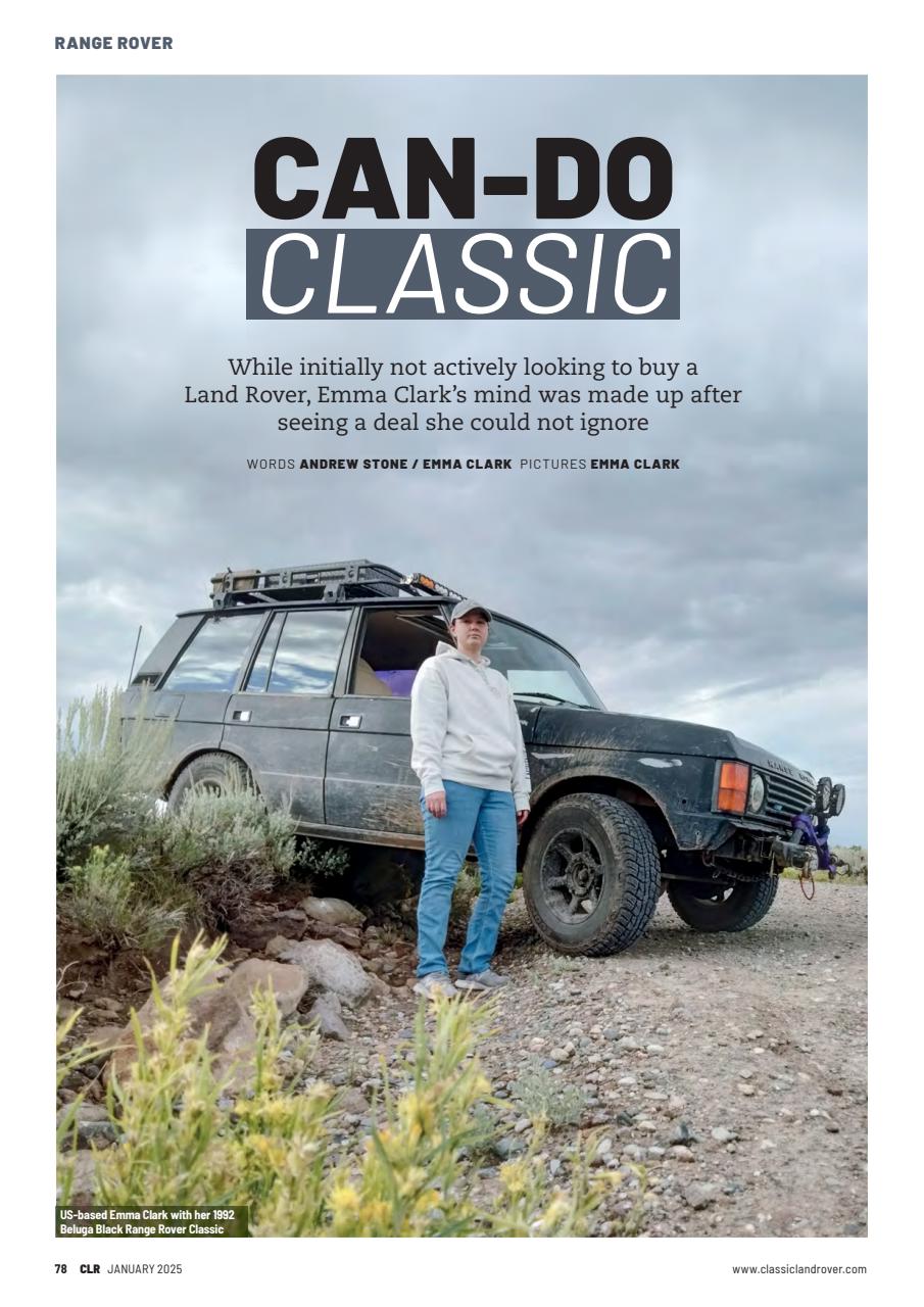 Classic Land Rover Magazine Preview Pages